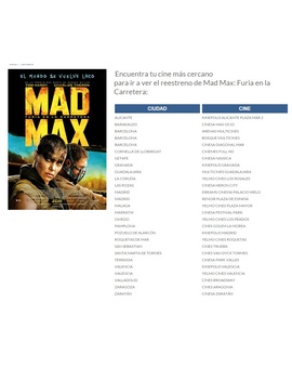 Mad Max Fury Road regresa a los cines por tiempo limitado