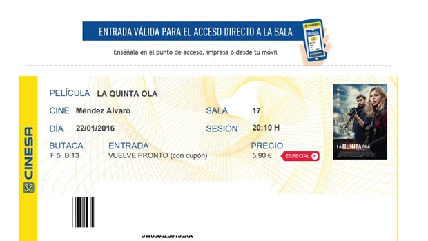 En un ratito a ver La Quinta Ola