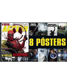 Portada y posters Accion Cine Febrero 2016