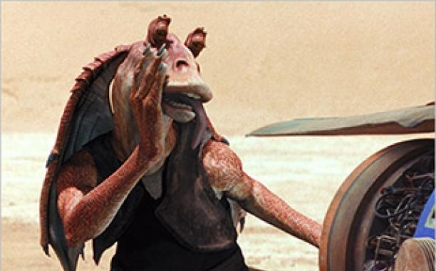 La escena de Jar Jar Binks que ha todos nos hubiera gustado ver