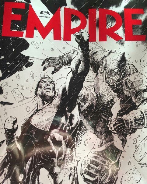  Nueva Portada de Empire Magazine, realizada por Jim Lee