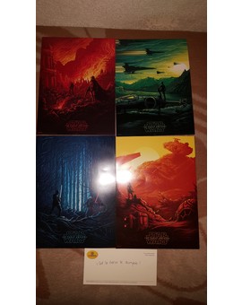 Posters laminas litografias de Star Wars regalo de Cinesa