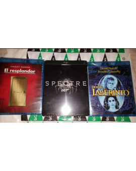 Spectre Steelbook + El Resplandor + Dentro del Laberinto: 35% ECI: Mi última compra