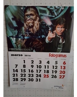 En Marzo Han Solo y chewbacca ocupan la pared