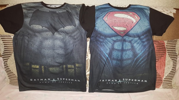 Batman V Superman: Camisetas, mis compras de ayer