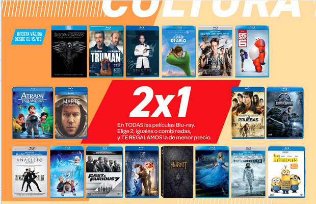 2X1 en Carrefour del 15 marzo a 3 abril