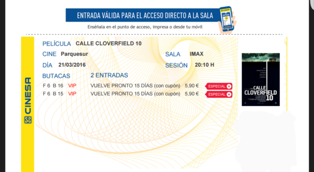 Segundo visionado de Calle Cloverfield 10 