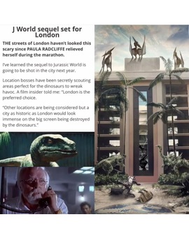 Rumor sobre una de las localizaciones de rodaje de JURASSIC WORLD 2