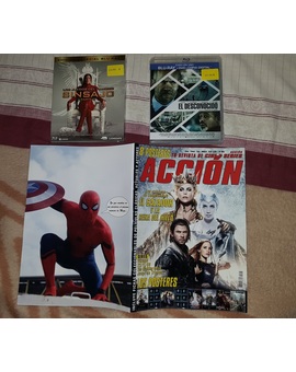 Los Juegos del  Hambre Sinsajo Parte 2 + El Desconocido (2X1 Carrefour) + Revista Accion Cine mes de Abril: Mis compras de hoy 23-03-2016