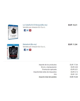 Aprovechando el 2x1 de Amazon