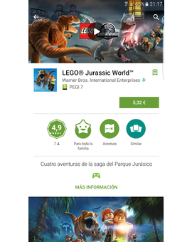 LEGO Jurassic World ya disponible para dispositivos iOS y Android