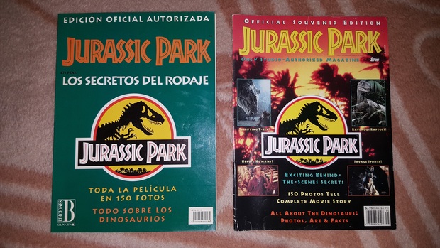 Libros Jurassic Park: Mi compra de ayer