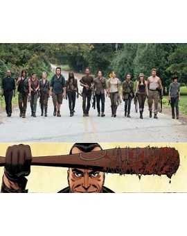 La porra del Domingo: En el capitulo 6x16 de The Walking Dead ¿Quien sera el elegido por Lucille? [SPOILERS]