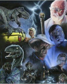 Dibujo de Jurassic Park