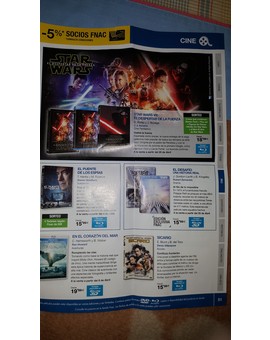 Según este folleto en Fnac con la compra de Star Wars sortean varios premios