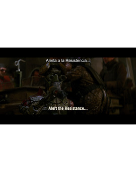 Star Wars Episodio VII El Despertar de la Fuerza traera los subtitulos quemados en la imagen y Además traera un bitrate de sonido inferior a otros paises en la VO en Ingles