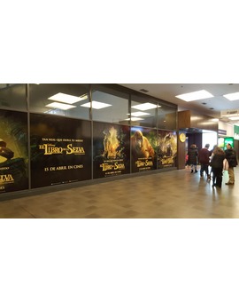 El libro de la selva, espectacular publicidad en Cinesa Manoteras 2/2
