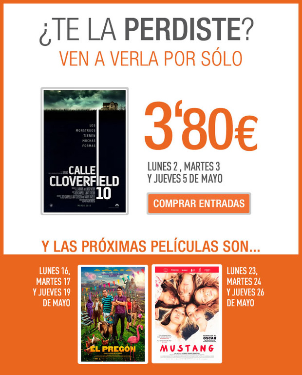 Proximas ofertas Cinesa