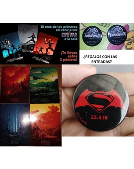 DEBATE: ¿Deberían los cines dar mas regalos con la compra de entradas? (posters, postales, chapas, vasos, etc)