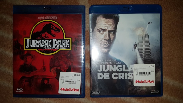 Jurassic Park + La Jungla de Cristal: 2x1 Media Mark (03-05-2016)
