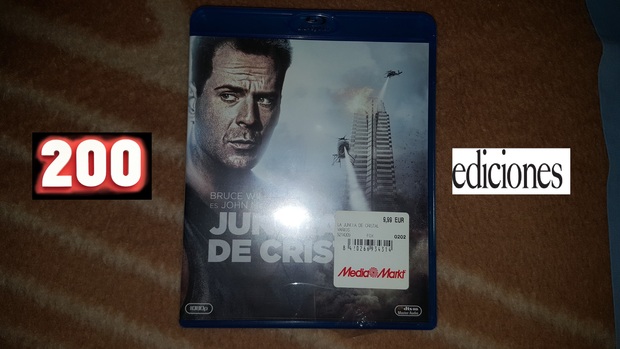 ¡¡¡200 EDICIONES!!!: y con quien mejor para ello que con JOHN MCCLAIN y una de las mejores peliculas de acción de la historia del cine. LA JUNGLA DE CRISTAL