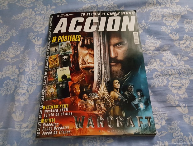 Accion Cine mes junio 2016 en mi poder