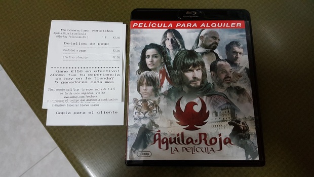 Aguila Roja La Pelicula - Por tan solo 2 euros en Cex (Mi compra 26-05-2016)