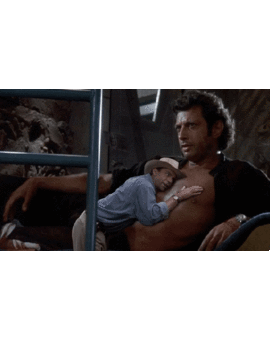 Gif gracioso de Jurassic Park