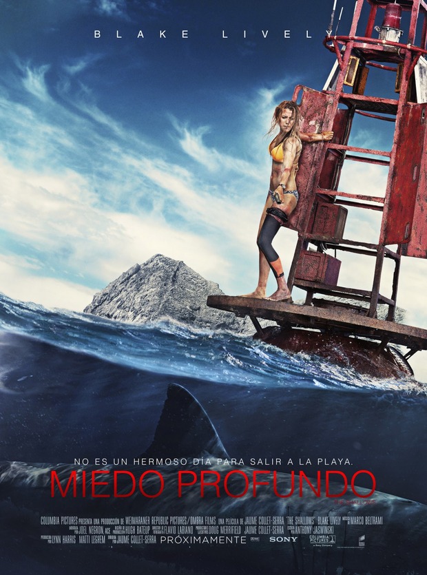 Infierno azul poster 