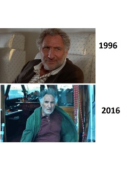 Judd Hirsch y la maquina del tiempo o la fuente de la juventud, si esta igualito que hace 20 años!!!