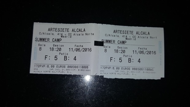 Summer Camp: MI critica y mi entrada