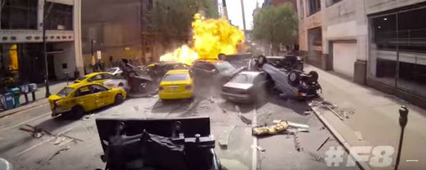 'Furious 8': . Escenas del rodaje