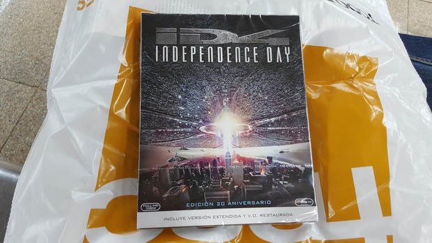 Independence Day: Edición 20 Aniversario: Mi compra del 18-06-2016 por solo 10.24 euros.