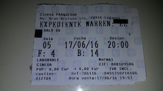 Expediente Warren El caso Enfield: MI critica y mi Entrada