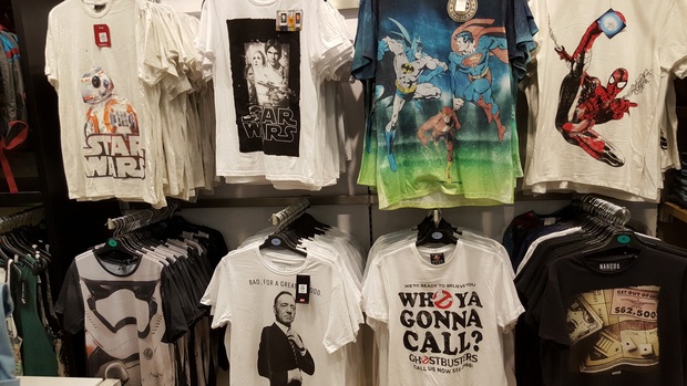 Nuevas camisetas cinefilas a la venta en Primark