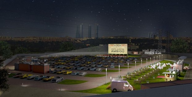 El autocine llegará a Madrid en septiembre de forma permanente  
