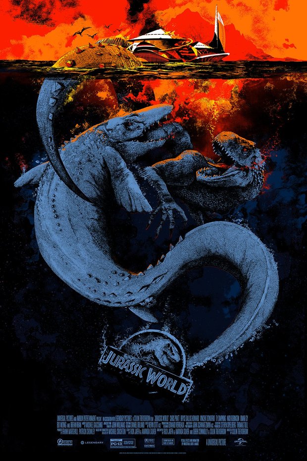 Poster Mondo de Jurassic World