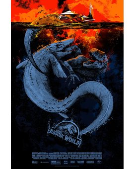 Poster Mondo de Jurassic World