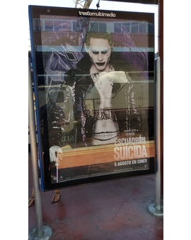 El Joker en la estación de Chamartín