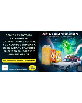 Cazafantasmas: Promoción Cinesa