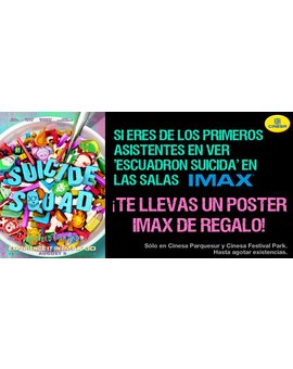 Escuadrón Suicida: Promoción sala imax