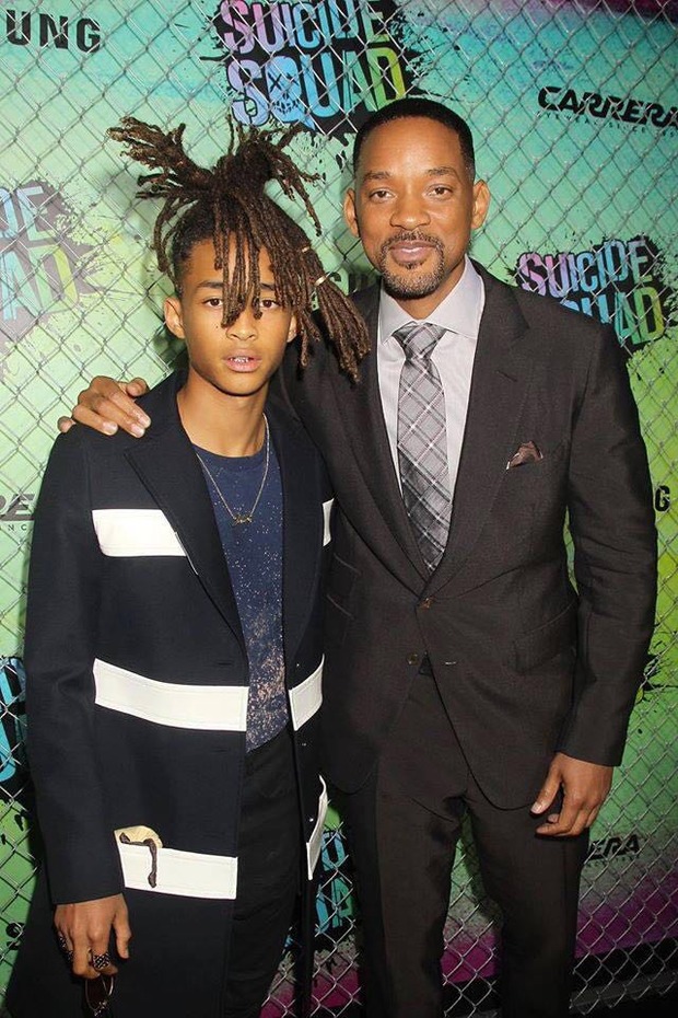 Will Smith en la premiere de Escuadron Suicida