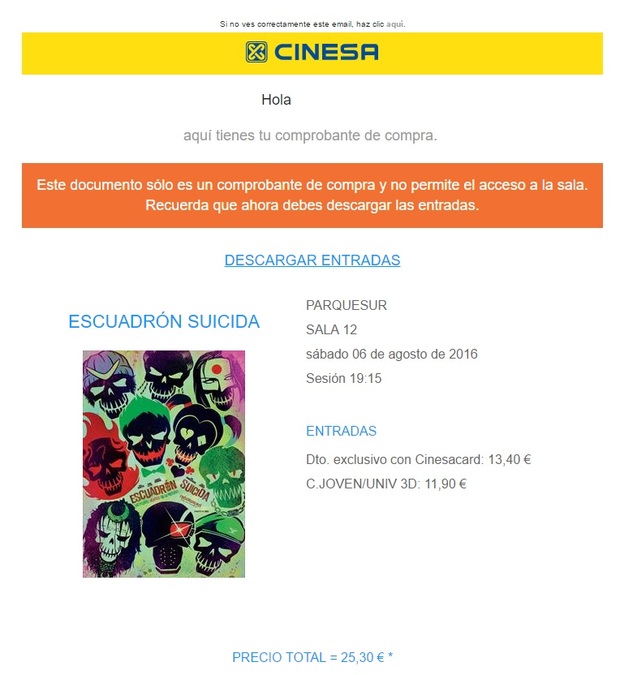 Ya tengo mis entradas para Escuadrón Suicida