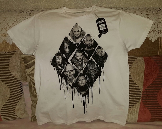 Camiseta Escuadron Suicida. Mi compra 13-08-2016