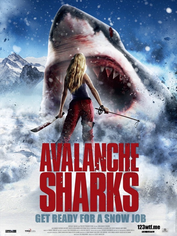 Avalanche Sharks: Trailer - Desde luego se ve que han encontrado un filón con los Tiburones