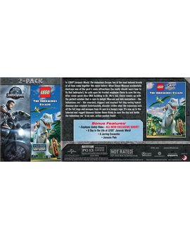 En Octubre sale a la venta un nuevo pack en Blu Ray de la película Jurassic World con un corto de LEGO titulado  "The Indominus Escape"