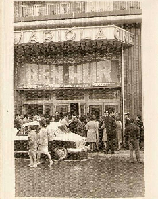 Foto historica: Estreno de Ben Hur