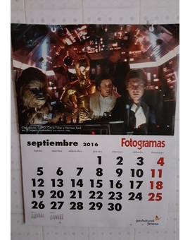 Star Wars Calendario: Mes Septiembre 2016