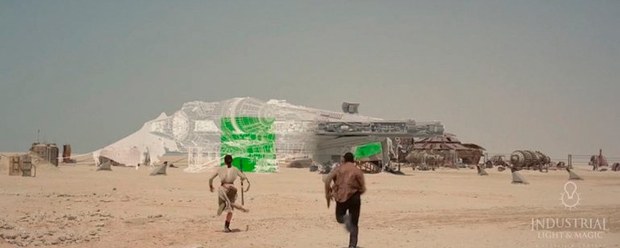 'Star Wars: El despertar de la Fuerza': Alucina con el antes y el después de los efectos visuales en la película