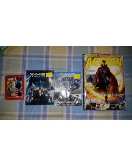 X Men Apocalipsis 3D + El Desafio 3D (Mi 2X1 de Carrefour 24-09-2016) + Revista Acción Cine Octubre 2016 + Cromos Star Wars: Gracias a Albertronik por la ayuda para conseguir X Men
